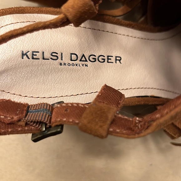 Kelsi Dagger Brooklyn Ilona suede bootie with fringe - Picture 4 of 7